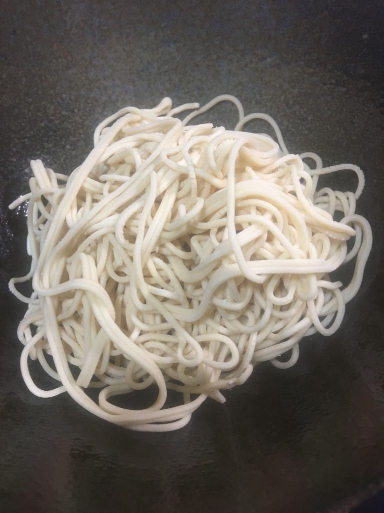 なかなか完成度のいい麺ができた