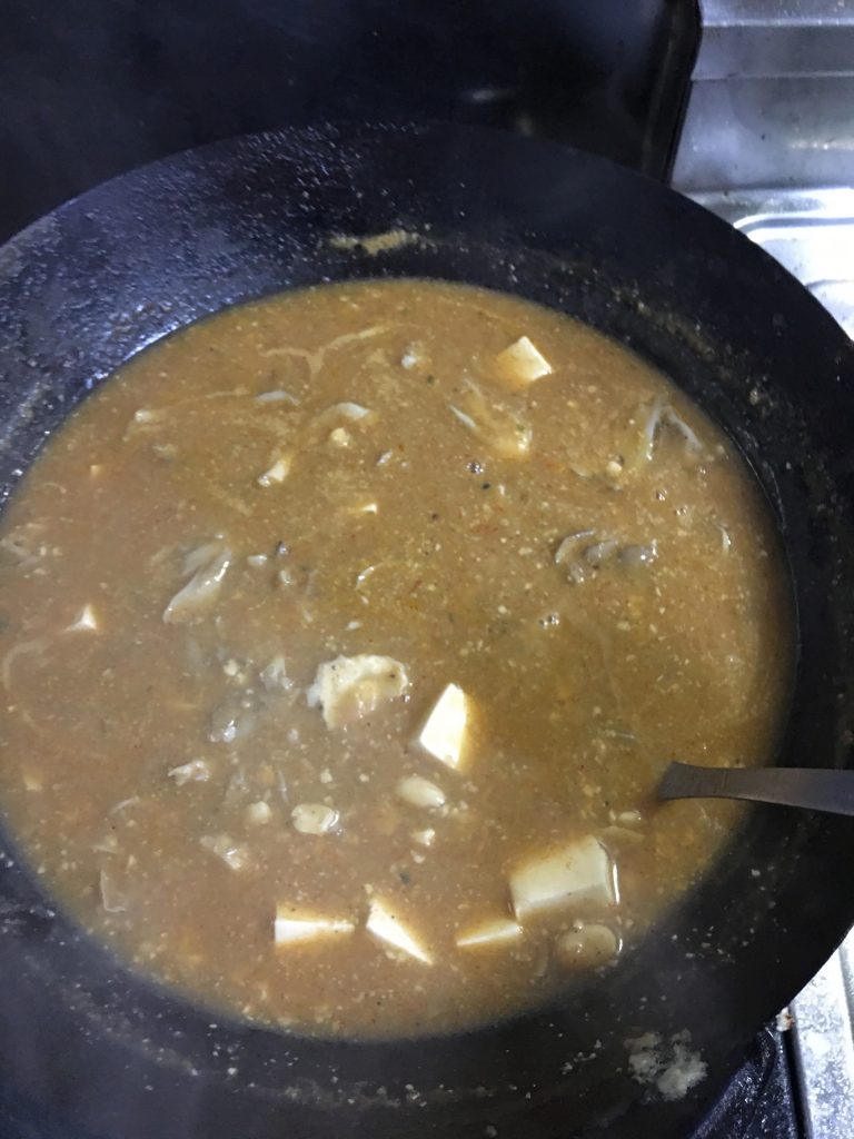 幻の大豆麻婆豆腐完成