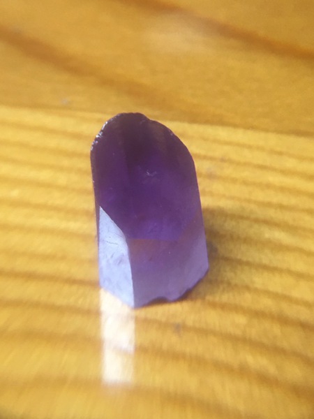 February birthstone Slash-cut amethyst loose for quartz gemstone - Click Image to Close